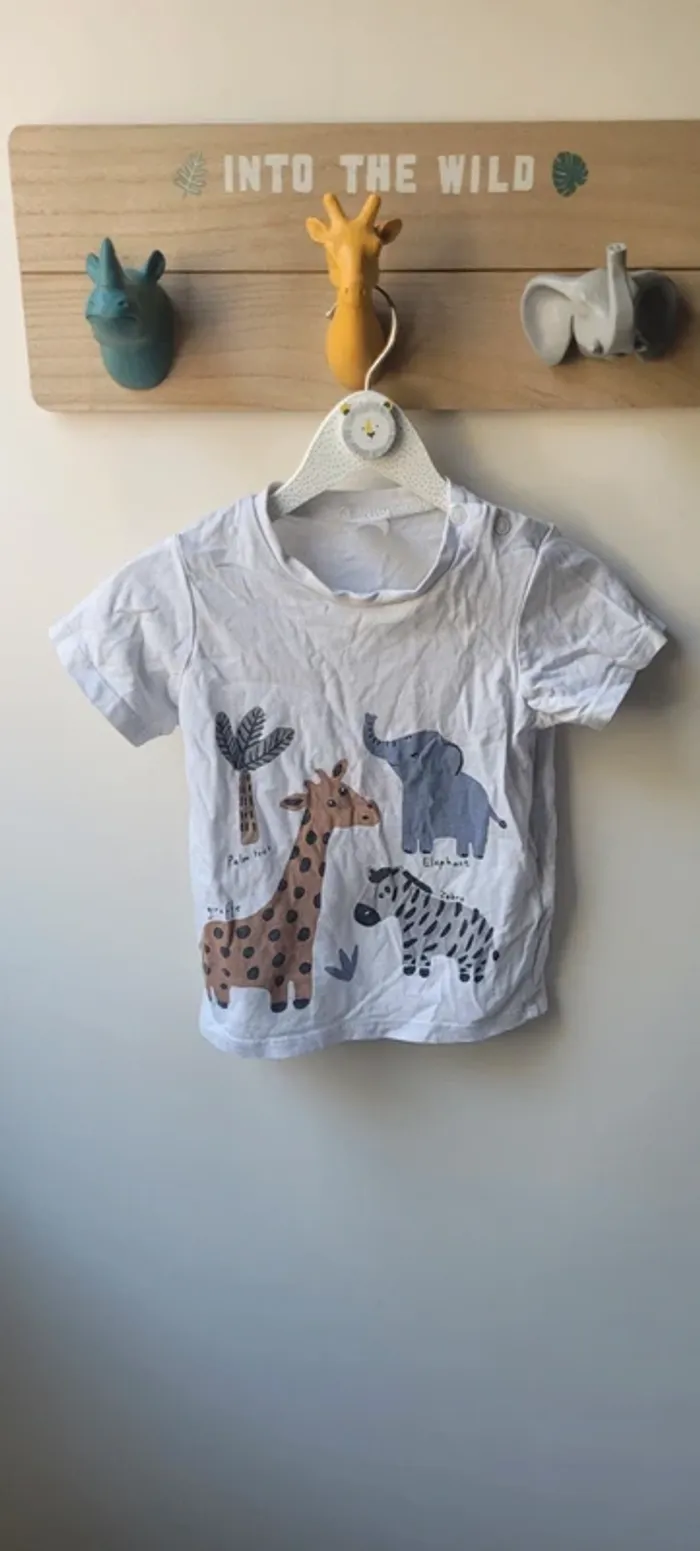 T-shirt manches courtes H&M 1 an