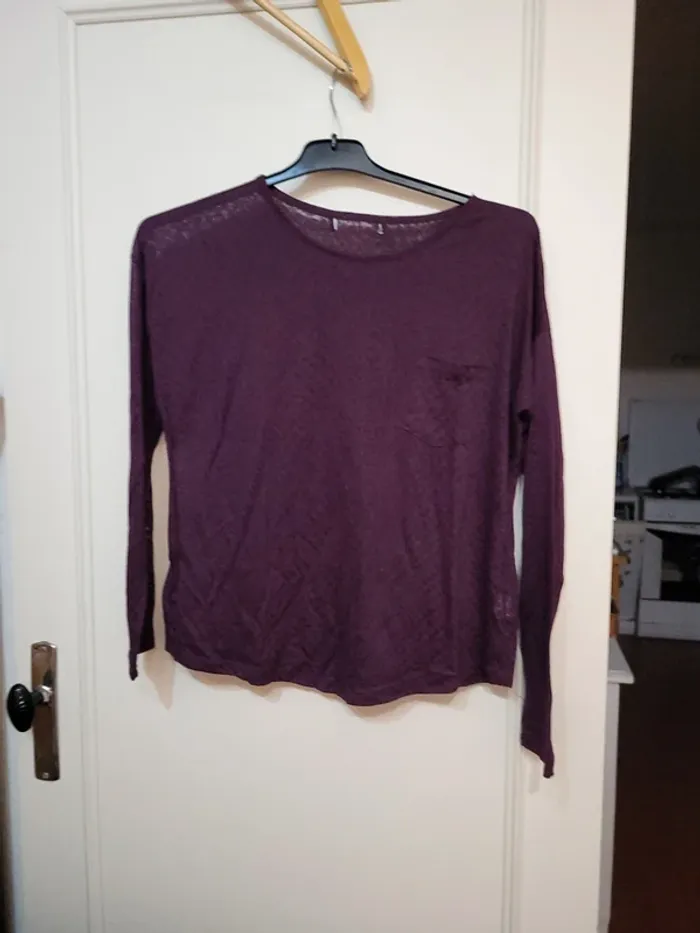 T shirt atmosphère violet