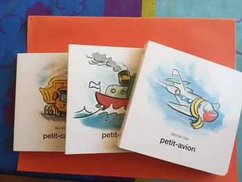 Livres Petit-camion petit-bateau petit-avion (coffret)