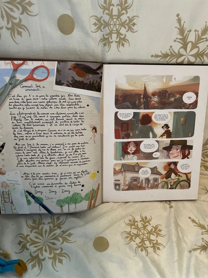 Livre BD Les carnets de Cerise Tome 1 Le zoo Pétrifie - photo numéro 5