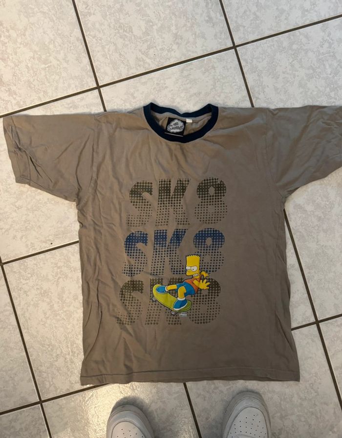 Tee shirt garçon the simpsons