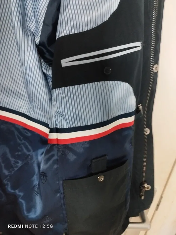 Parka Multipoches Bleu marine IZAC taille L - photo numéro 8