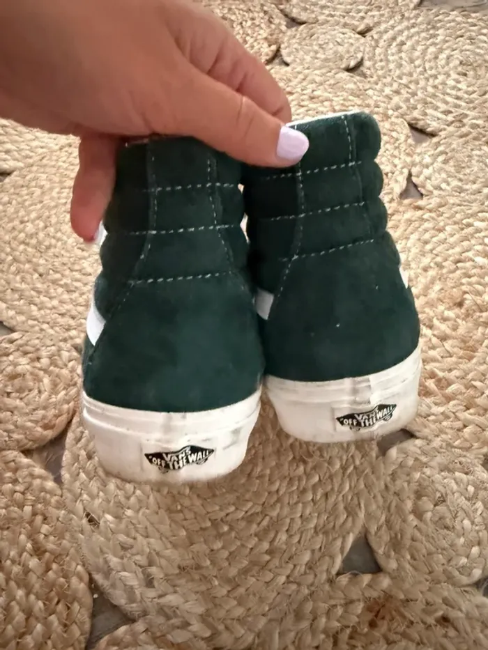 Vans montante - verte sapin - taille 40 - photo numéro 3
