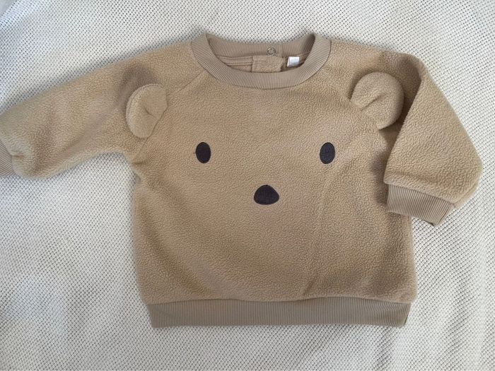 Sweat polaire ourson