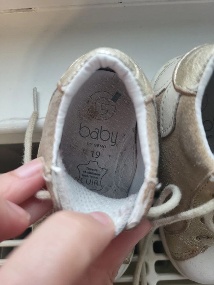 Chaussures fille bébé taille 19,baby by gemo - photo numéro 3