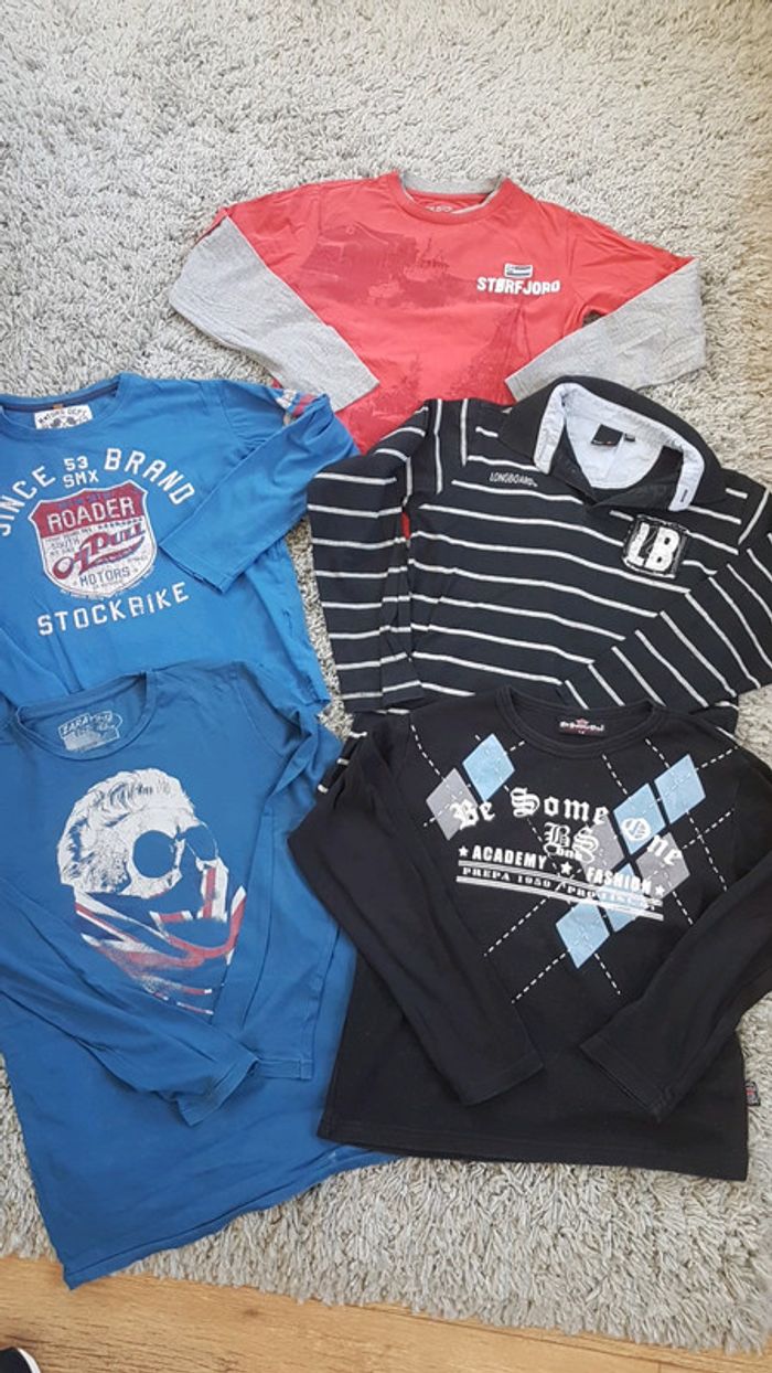 Tee shirt manches longues 12 ans