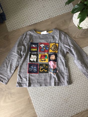 T shift manche longue 3 ans