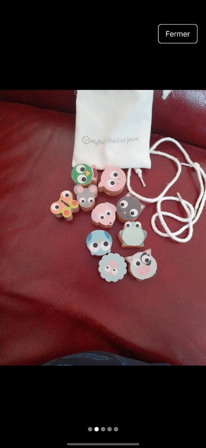 Perles en bois - photo numéro 2