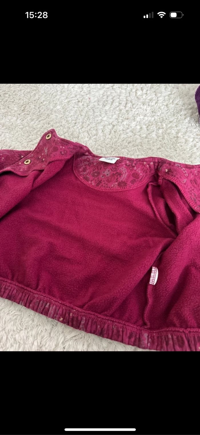 Veste Gillet polaire à l intérieur - photo numéro 3