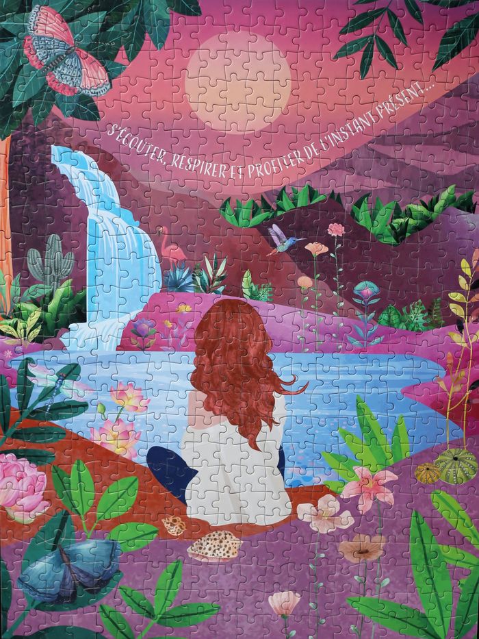 Puzzle de méditation, 500 pièces "L'instant présent" Omsaé - photo numéro 2