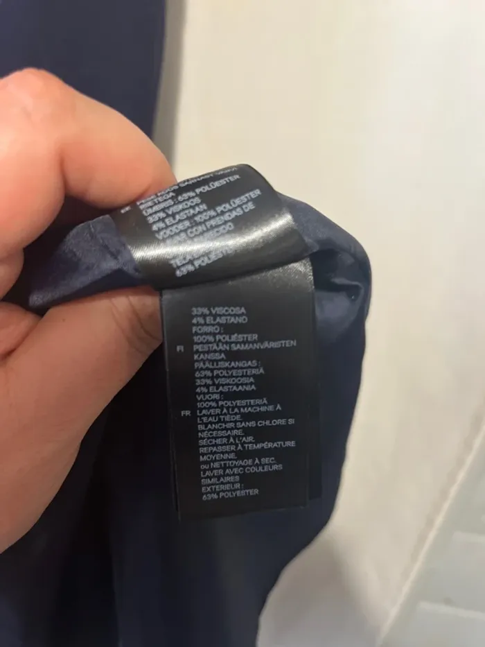 robe bleue marine - photo numéro 6