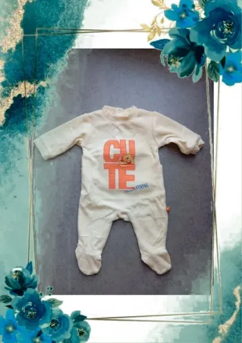 Pyjama velours 0mois Disney