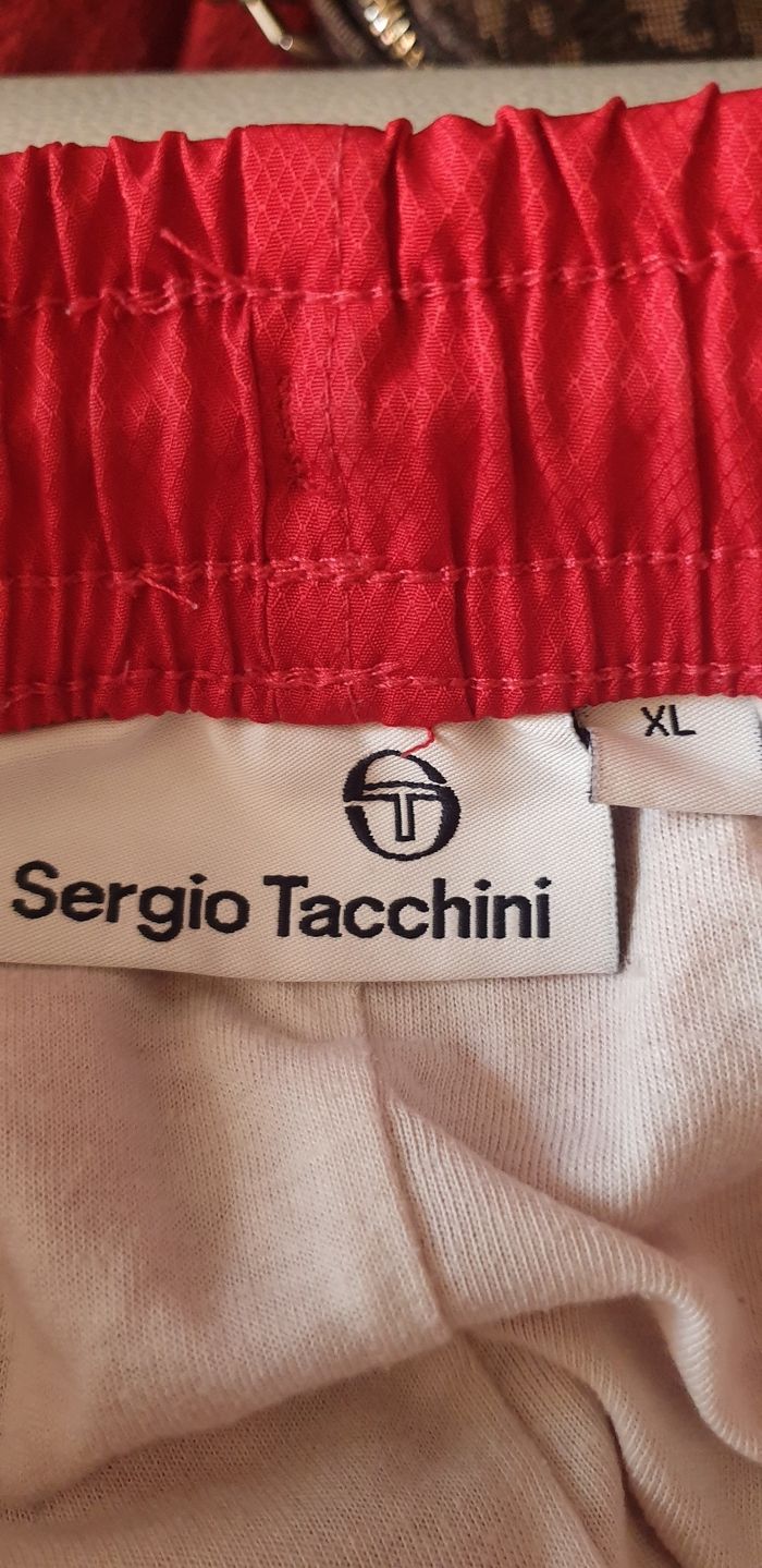 Pantacourt rouge sergio tachini xl - photo numéro 4