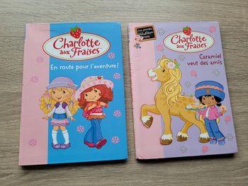 Lot de 2 livres Charlotte aux fraises