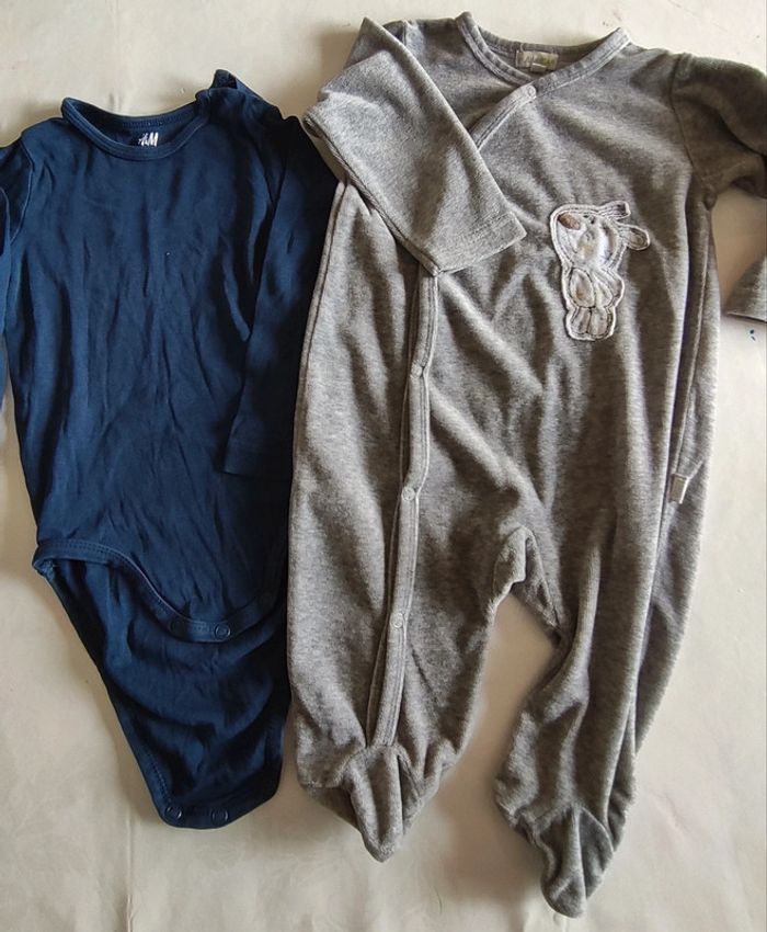 Pyjama et body 18 mois