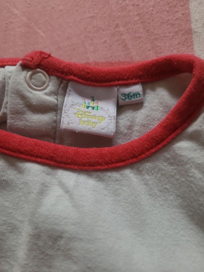 Tee-shirt disney minnie 36 mois - photo numéro 3