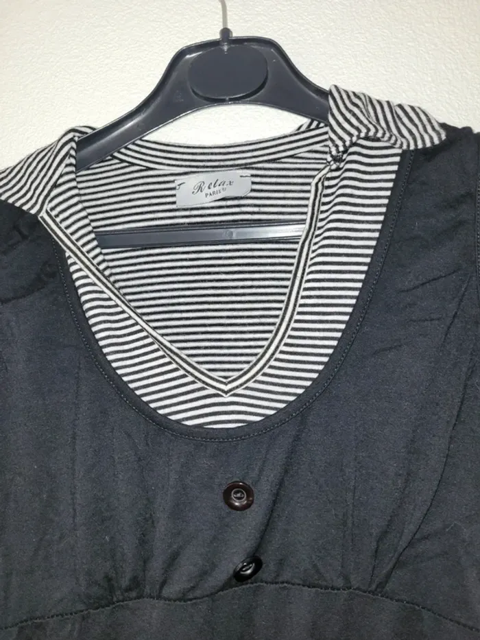 T shirt effet débardeur - photo numéro 3