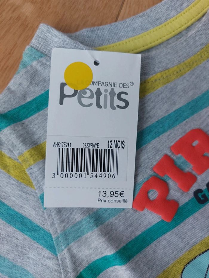 Tee-shirt neuf La Compagnie des petits - photo numéro 4