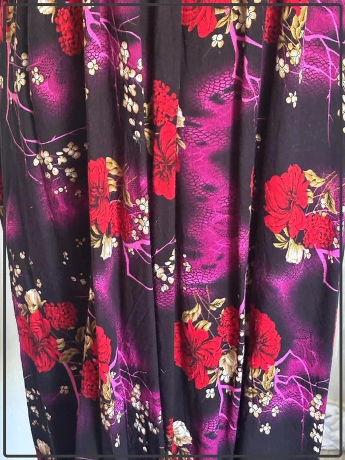 Magnifique robe colorée taille unique - photo numéro 2