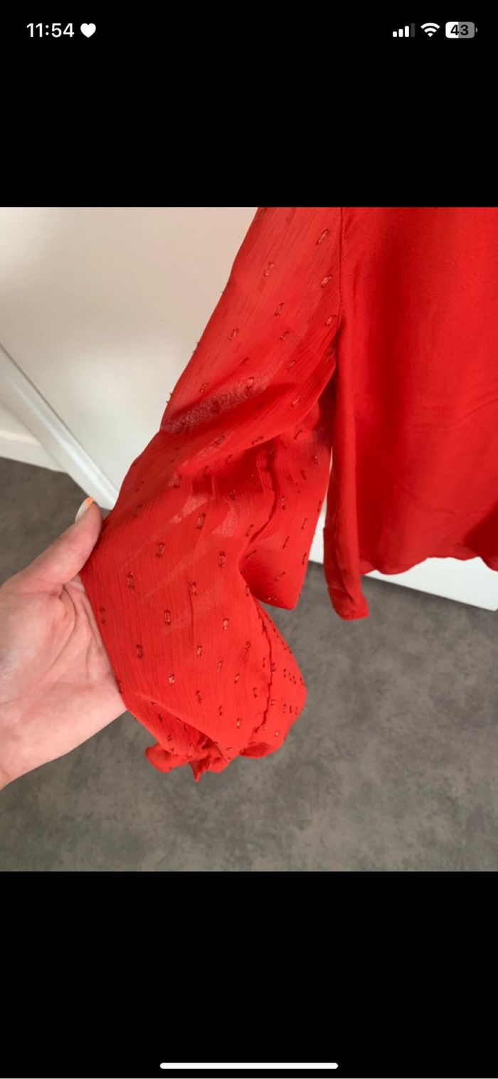 Chemisier rouge - photo numéro 2