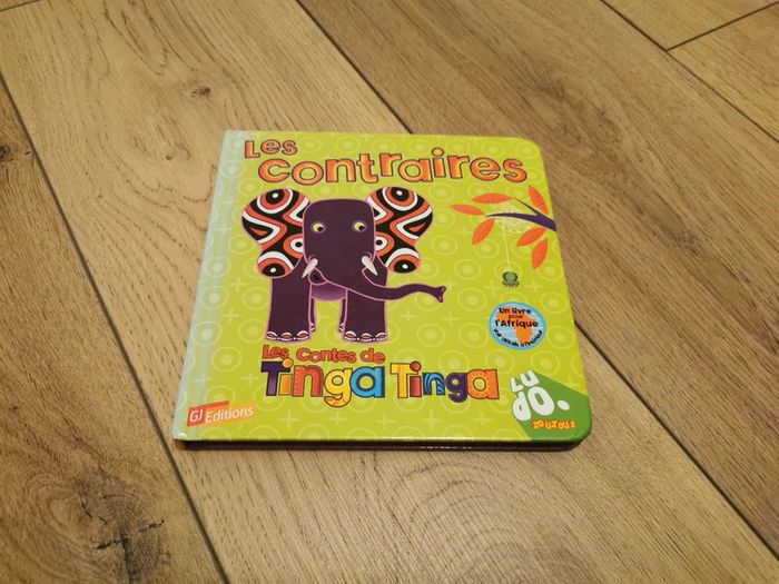 Livre les comtes de tinga tinga les contraires