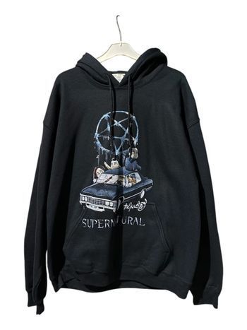Sublime sweet à capuche noir Supernatural Taille L Neuf