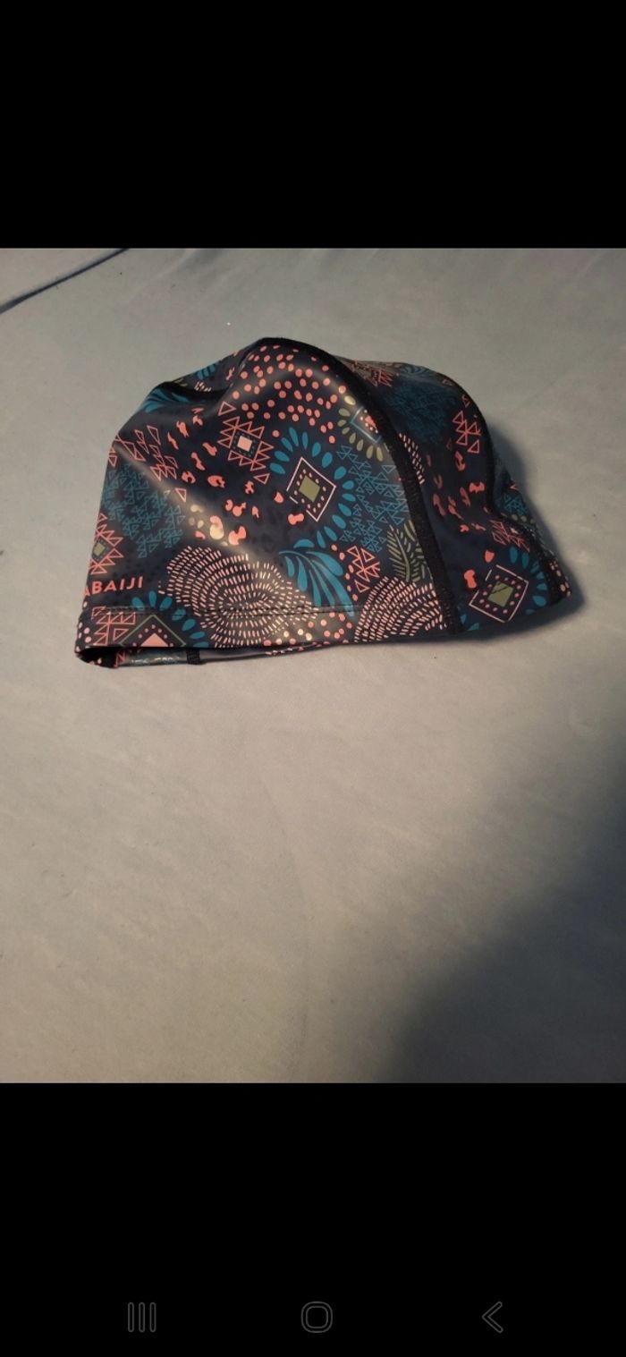 Bonnet de bain fille ,56,60 cm,nabaji