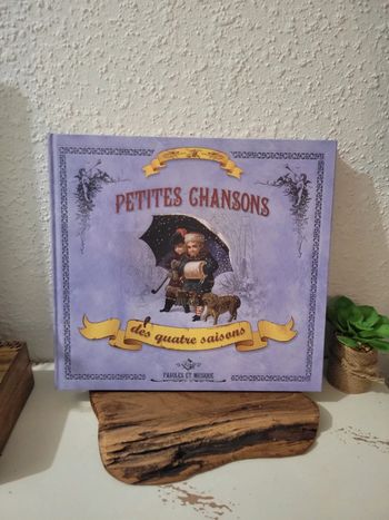 Livre paroles et musique "Petites chansons des quatre saisons""