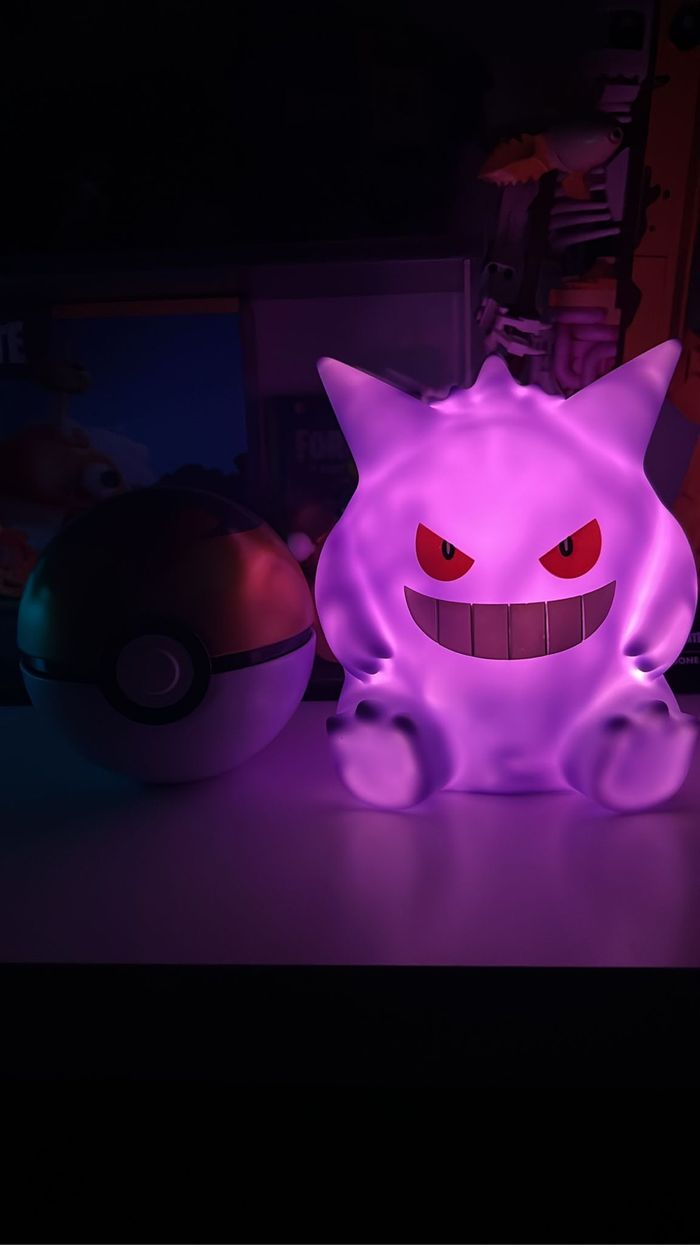 Langbowang Veilleuse Pokémon Ectoplasma Haute Qualité LED - photo numéro 2