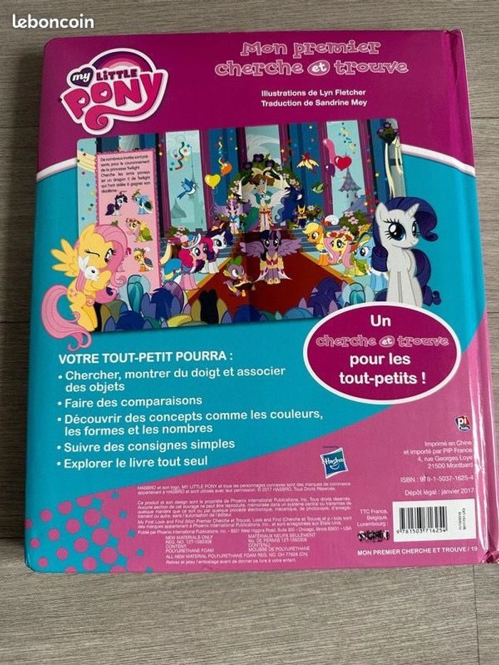 livre cherche et trouve my little pony - photo numéro 3