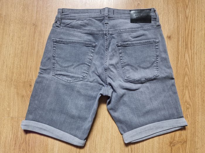 Short bermuda jean taille s jack&jones neuf - photo numéro 3
