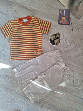 Ensemble printemps été 12 mois garçon