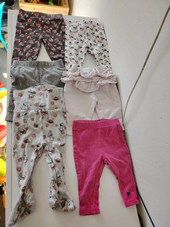 Lot de 6 legging 6 mois