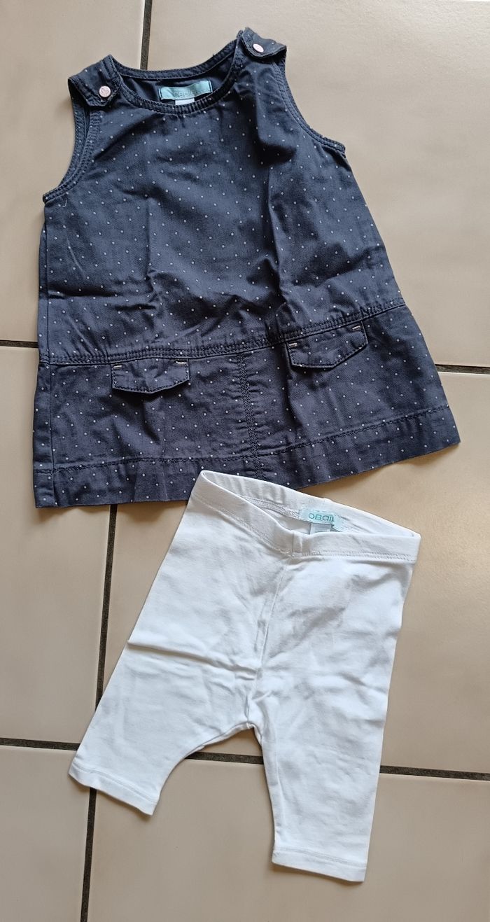 Lot vêtements été bébé fille 6 mois - photo numéro 4