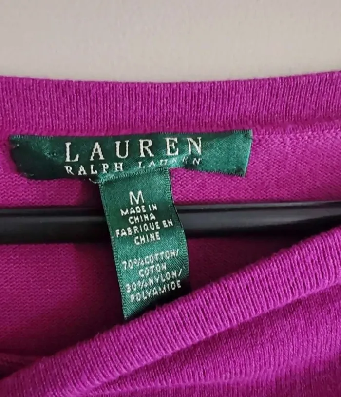 Pull  Lauren Ralph Lauren - Taille M - photo numéro 2