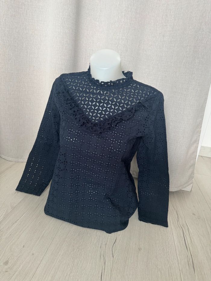 Blouse Bleu marine 36