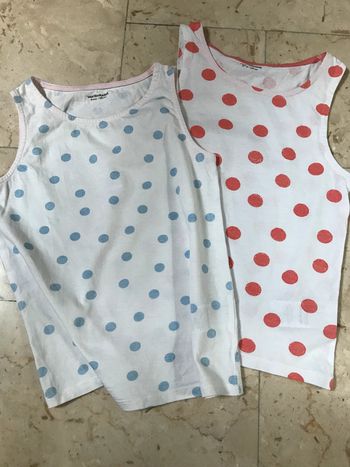 Lot de 2 débardeurs 8 Ans