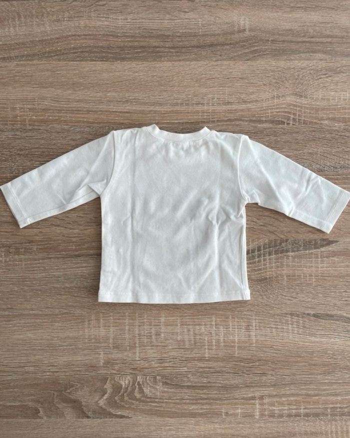 T-shirt manches longues 1 mois - photo numéro 3