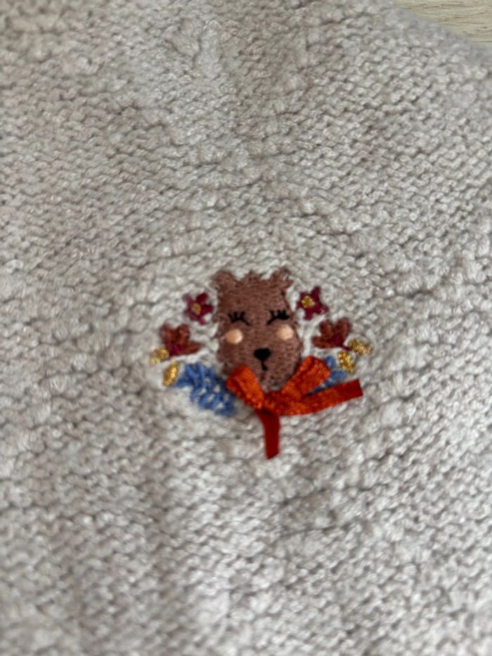 Poncho avec laine Sergent Major taille 4 ans - photo numéro 3