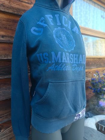 Pull sweat capuche US.Marshall mauve taille XS