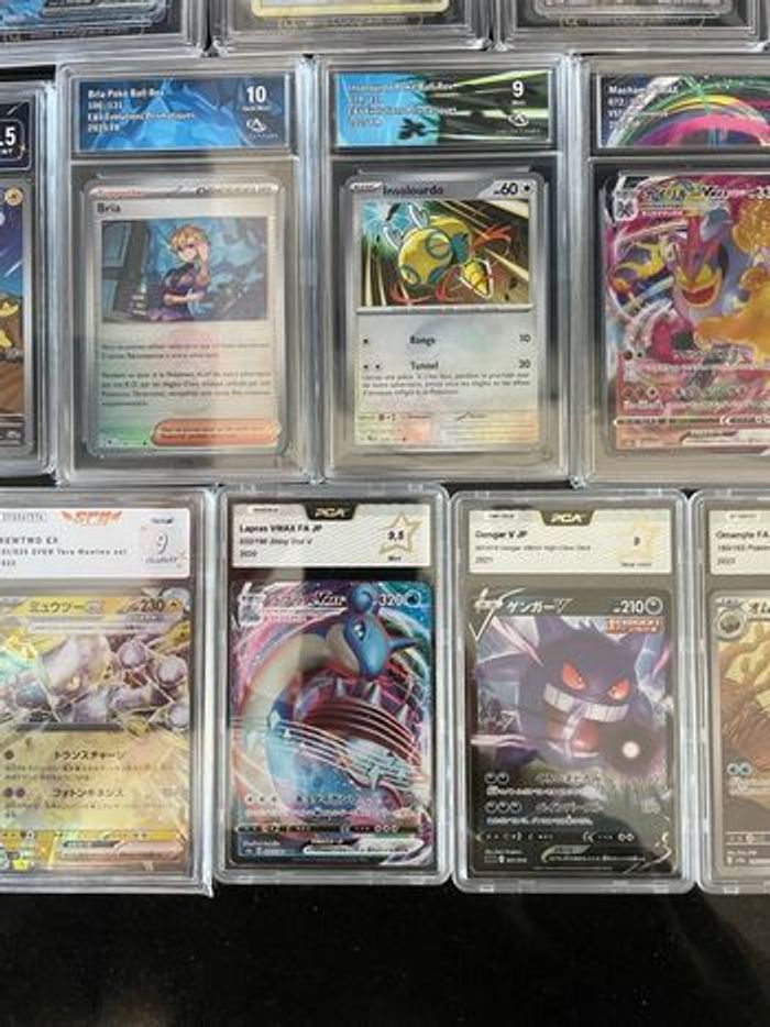 Pokémon Gros lot 17 cartes gradée PCA CA - photo numéro 5