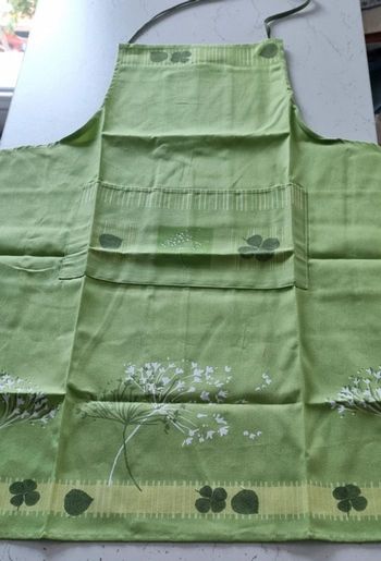 Tablier trèfle à 4 feuilles