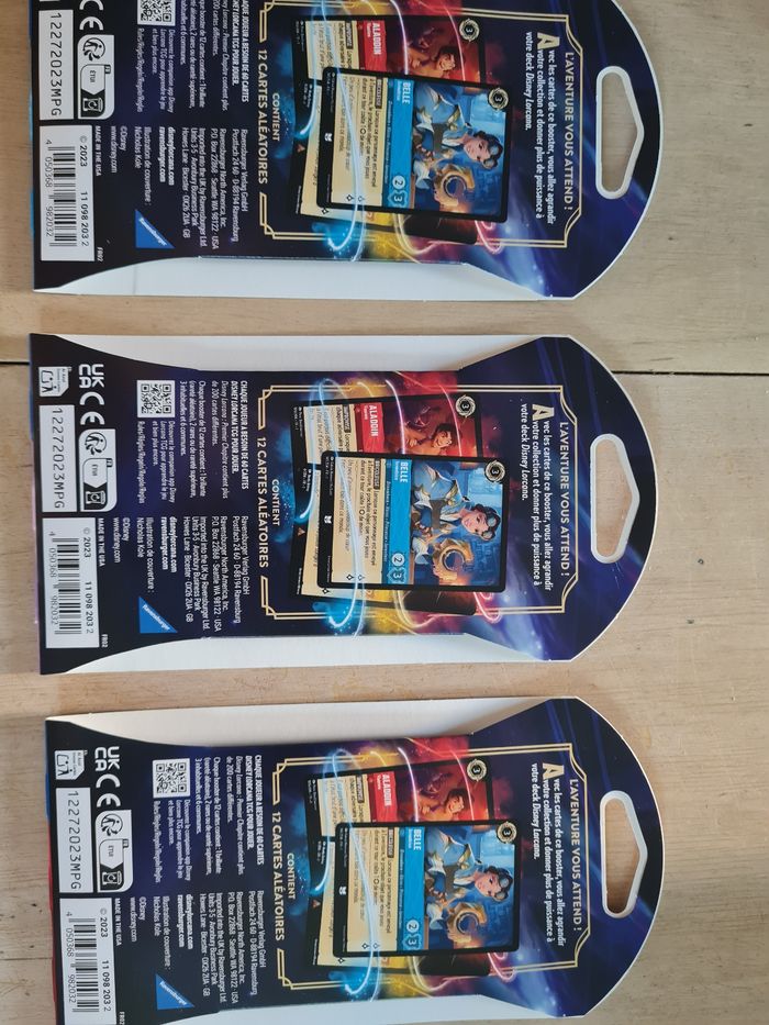Lorcana Artset 3 boosters Chapitre 1 en FR - photo numéro 2