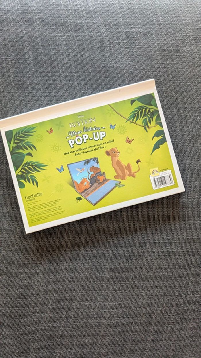 Livre le roi lion mon histoire pop up - photo numéro 2