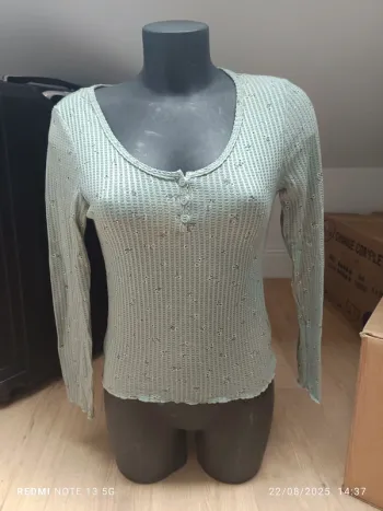 Magnifique t-shirt Fleuri c&a taille l