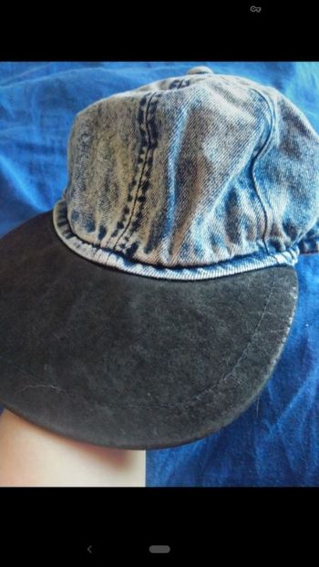 Casquette jean