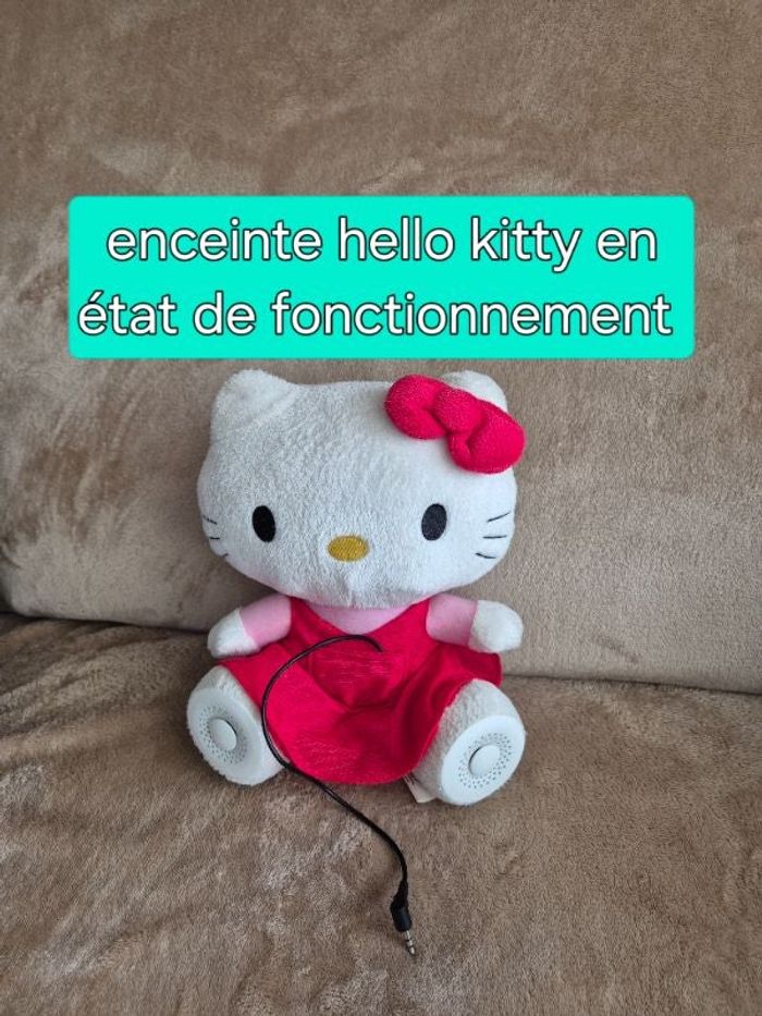 Enceinte hello kitty
