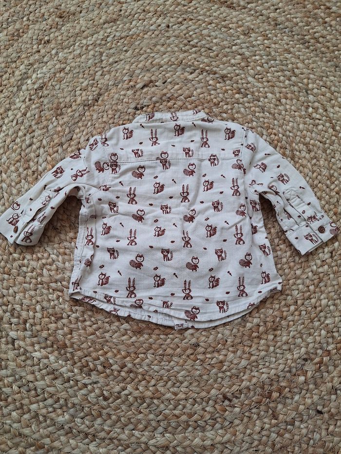 Chemise animaux Kiabi 3 mois 56-62 cm 6 kg - photo numéro 4