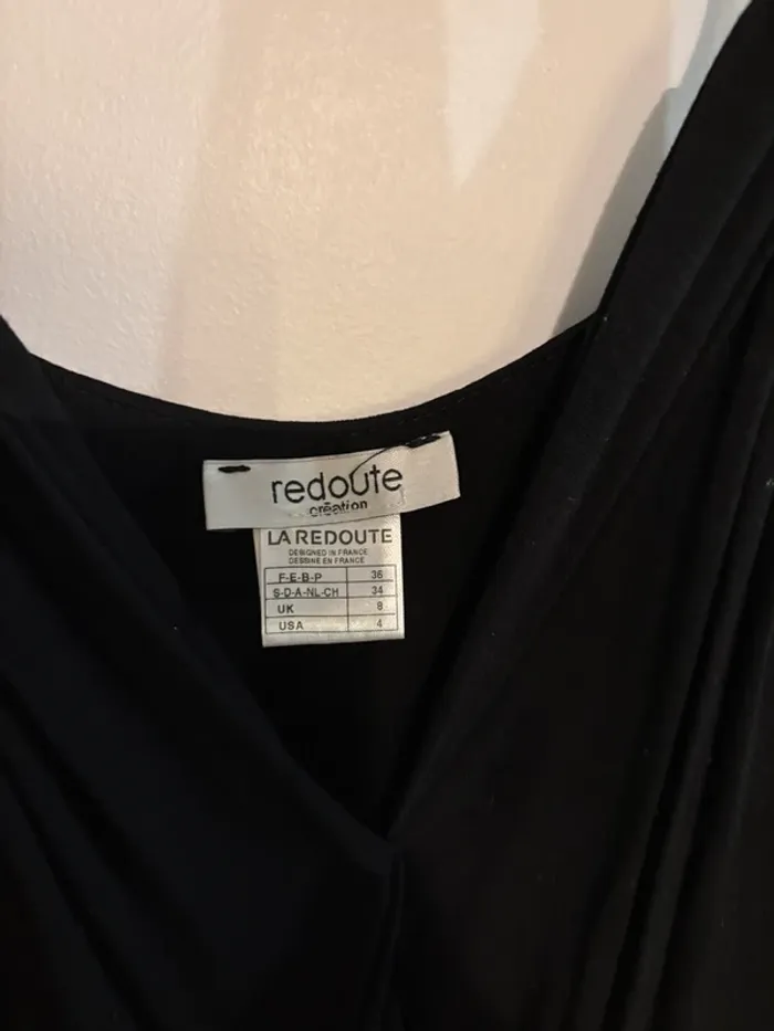 🖤 Robe Noire Élégante La Redoute – Taille 36 - photo numéro 3