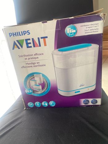 Stérilisateur électrique à vapeur 3-en-1